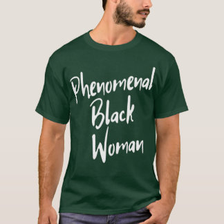 Camiseta Mulher Negra Fenomenal
