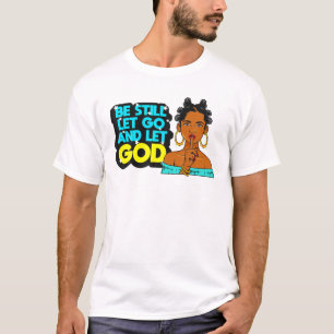 Camiseta Mulher Negra Melanin Mulheres Sistas Raparigas Rap