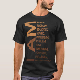 Camiseta Mulher Negra Não Se Desculpem, Monte Da História N