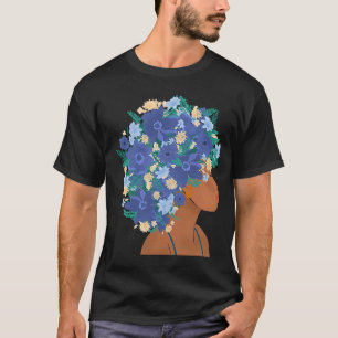 Camiseta Mulher negra negra afro mágica afro latina