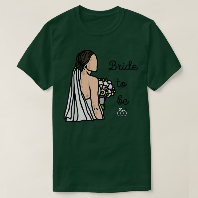 Camiseta Mulher Noiva a ser (Frente do Design)
