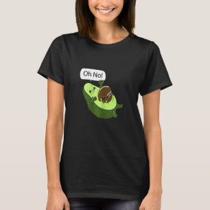 Camiseta Mulher Oh Sem Alienígena de Avocado Grávida Mamãe