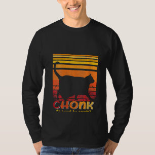 Camiseta Mulher Oh Senhor Ele Está Chegando Em Chonk Scale