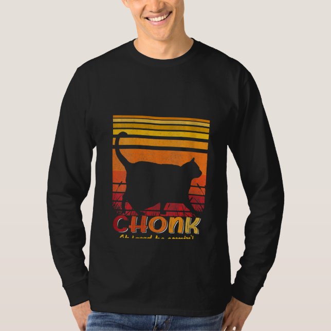 Camiseta Mulher Oh Senhor Ele Está Chegando Em Chonk Scale  (Frente)