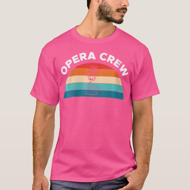 Camiseta Mulher Opera Tripulante Cantora (Frente)