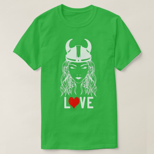Camiseta Mulher Orgulhosa Vivendo Com Capacete E Amor 1 (Frente do Design)