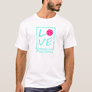 Camiseta Mulher: Pickleball jogador de piquetes