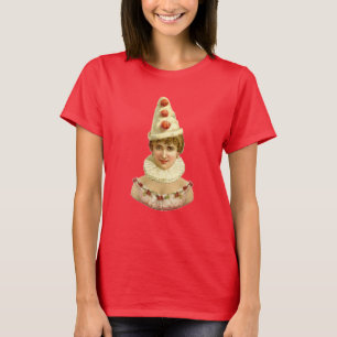 Camiseta Mulher Pierrot Vintage