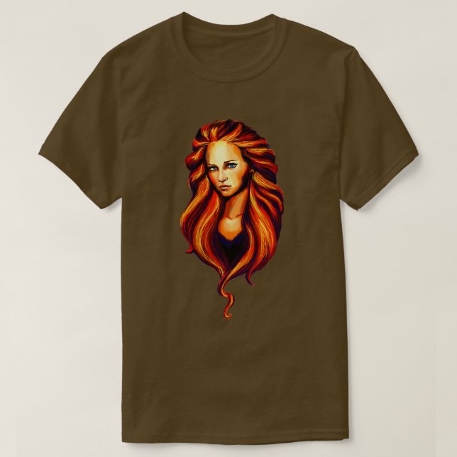 Camiseta Mulher poderosa (Frente do Design)
