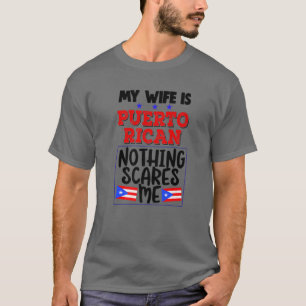 Camiseta Mulher Porto Rico Engraçado Marido