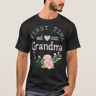 Camiseta Mulher Primeira Vez Vovó Est