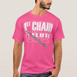 Camiseta Mulher Primeiro Presidente Flute Membro E Orquestr