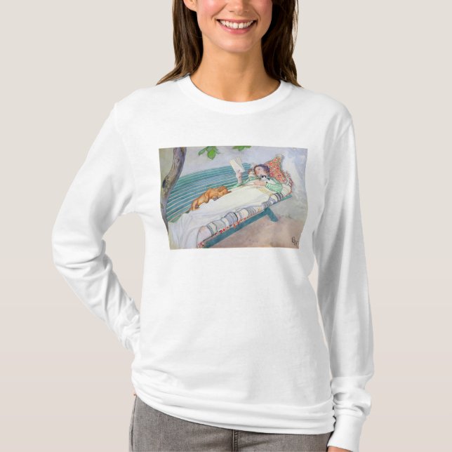 Camiseta Mulher que encontra-se em um banco, 1913 (Frente)