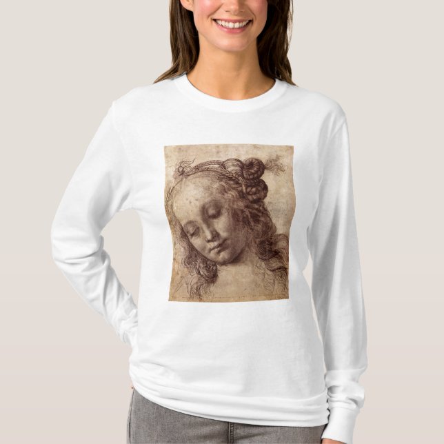 Camiseta Mulher que olha para baixo (Frente)