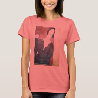 Camiseta Mulher Que Se Deita Com Cigarro