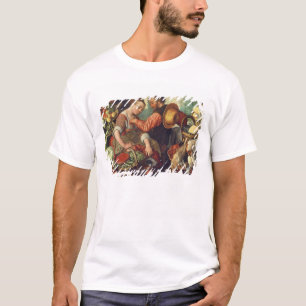 Camiseta Mulher que vende os vegetais, 1567 (óleo em