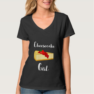 Camiseta Mulher: Queijo-Bolo Menina Calçadinho Sessert C