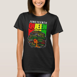 Camiseta Mulher Rainha Afro Melanin Menina Negra Mulher Mag