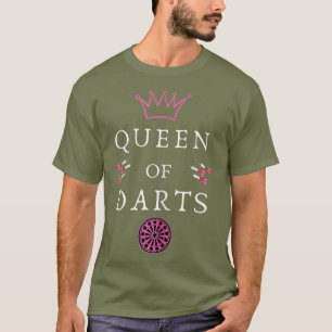 Camiseta Mulher Rainha dos dardos - atriz de dardos - -