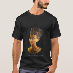 Camiseta Mulher Rainha Nefertiti Antiga família faraó egípc
