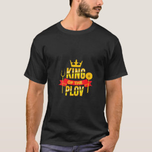 Camiseta Mulher Rei Da Comida Usbeque Da Ásia Central Do Pl