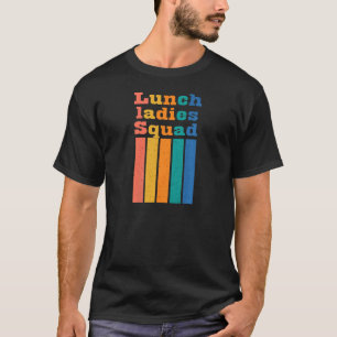 Camiseta Mulher: Restaurante Chef Almoçando Senhoras Esquad
