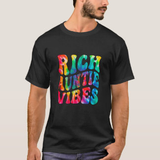 Camiseta Mulher Rico Tia Vibes Tia Melhor Tia Mulheres Mães