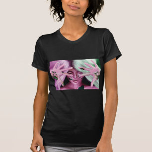 Camiseta Mulher robótico