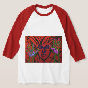 Camiseta Mulher Rompendo Parede