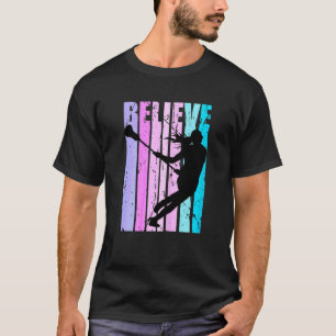 Camiseta Mulher Rosa Lacrosse Player Equipe Treinadora Mo