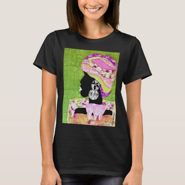 Camiseta Mulher sábia da rainha (Frente)