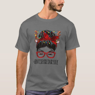 Camiseta Mulher Secretária da Unidade Vida Natal Mulher Me