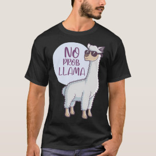 Camiseta Mulher Sem Drama Llama Funny Lama