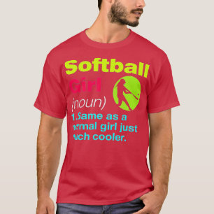 Camiseta Mulher Softball Pitcher Definição de Mãe Engraçada