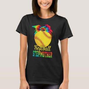 Camiseta Mulher Softball Stepglobal Tie Dye Softball Mothe