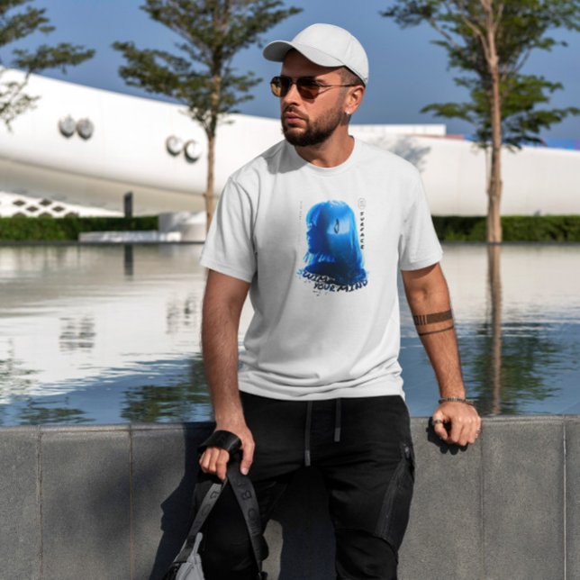 Camiseta Mulher subaquática Fotográfica (Criador carregado)