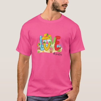 Camiseta Mulher Summer Love Omilife Omi Love Beach Vacatio