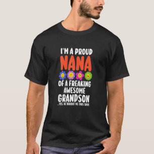Camiseta Mulher: Uma orgulhosa Nana de um neto Nana Avó