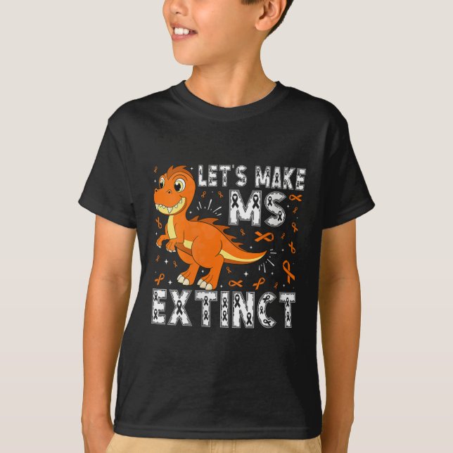 Camiseta Mulher: Vamos Fazer a Sra. Extinct Dinossaur Sensi (Frente)