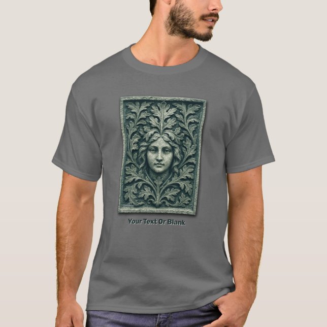 Camiseta Mulher Verde - Pedra (Frente)