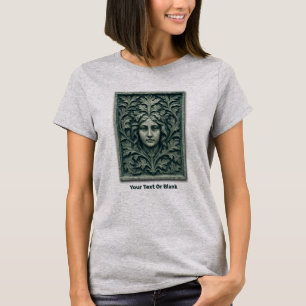Camiseta Mulher Verde - Pedra