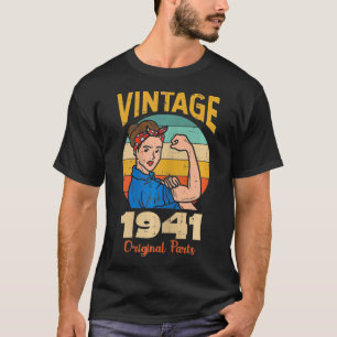 Camiseta Mulher Vintage Forte 80