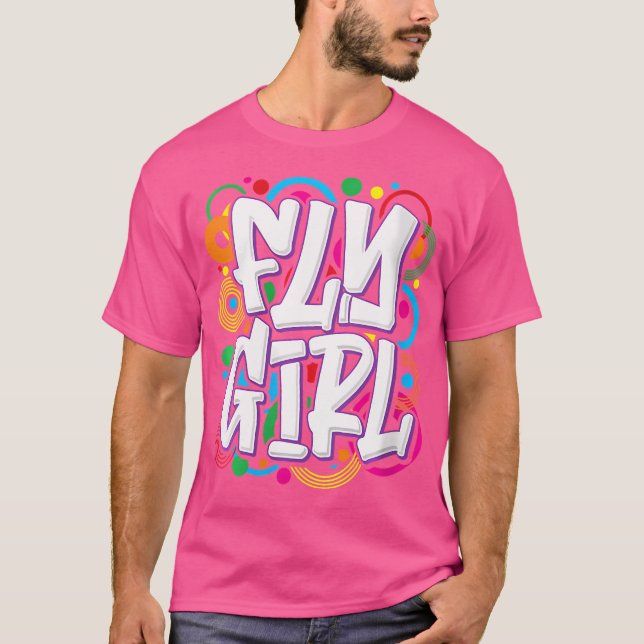 Camiseta Mulher Voa Garota Rap Rb Dancer Wo Anos 80 Hip Hop (Frente)