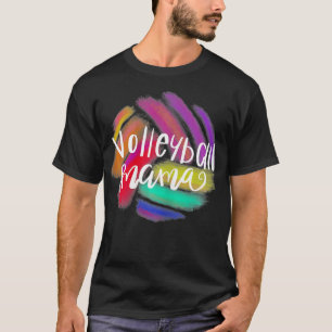 Camiseta Mulher Vôlei Mama Mulher desportiva Mãe presente V