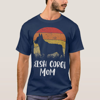 Camiseta Mulher Welsh Corgi Dog Mãe1680