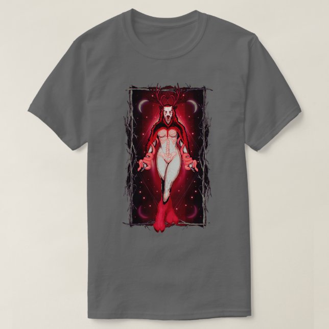 Camiseta Mulher Wendigo (Frente do Design)