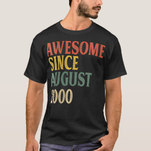 Camiseta Mulheres 21.º Aniversário Retro Vintage Incrível D