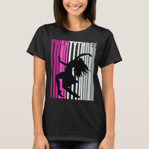 Camiseta Mulheres 23ª Dança Aniversário Dançarino Rainha Mo