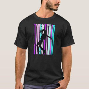 Camiseta Mulheres 26.º aniversário de dança para garotas Hi