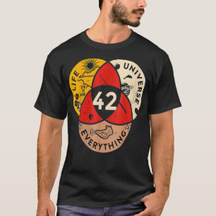 Camiseta Mulheres 42 Respondem ao Universo da Vida e Tudo O
